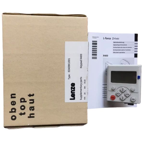 LENZE FREQUENCY CONVERTER X400 KEYPAD EZAEBK1001