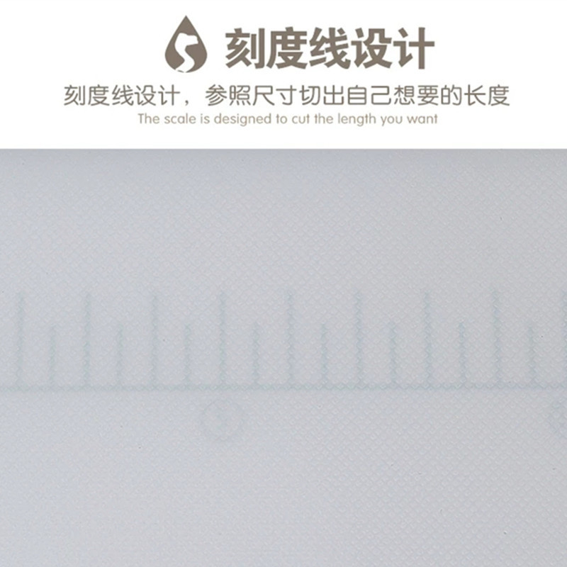 Antiskid Raw Meat Cooking Rectangle Plastic Chopping Board Mat