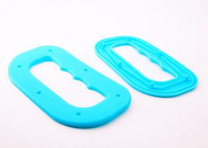 China Snap Seal Plastic Shopping Bag Handles , Custom Color Merchandise Bags Carry Handle on sale