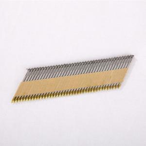 China 2.8mm Diameter Collated Framing Nails 50mm Ring Shank For Nail Gun on sale