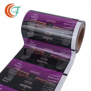 China Moisture Proof Laminated Roll Film Vmpet Metalized Polyester Film Colored PET Film Laminating Plastic Roll on sale