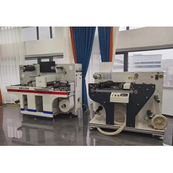 High-Speed and Precision Label Printing Machine with Full-Servo Motor Technology