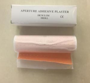 China Non Woven Medical Adhesive Tape Aperture Adhesive Plaster Roll on sale
