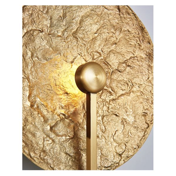 Simple post-modern bedside wall lamp full luxury hotel decoration villa corridor copper wall light(WH-OR-253)