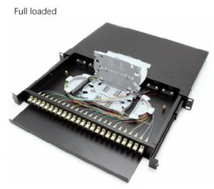 Quality 1U 19inch Full Loaded Slide Rail Rack mount patch panel wholesale