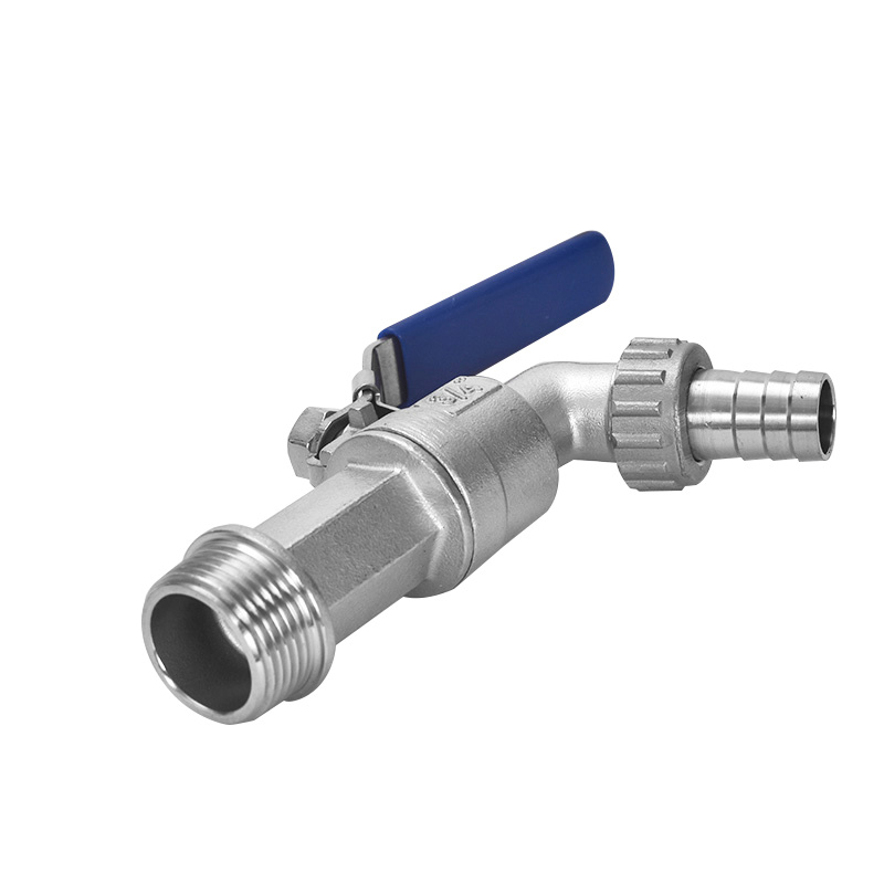 CF8 Popular Garden Faucet with Nozzle Pipe Water Tap