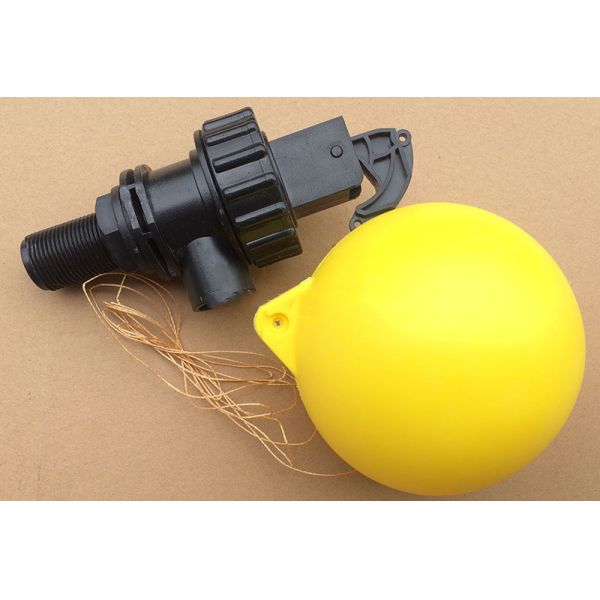 Plastic Livestock Water Tank Float Valve 3/4" Inch For Cattle Drinking Container