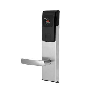 China Apartment Swipe Card Door Lock , Hotel Style Door Lock Optional Surface on sale