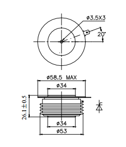 Phase Control Thyristors Y35KPC