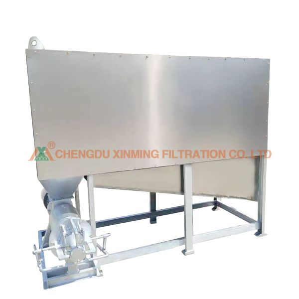 Silver Appearance Solid Liquid Separation Device Highly Durable For Kitchen Waste