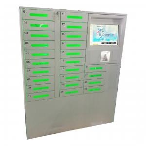 Quality Customised Public Coin Operated Mobile Phone Charging Station Kiosk Multiple Doors wholesale