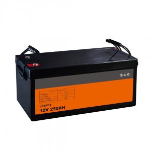 China 12V250AH Lithium Lifepo4 Battery, Deep Cycle Batteries Built-In 200A BMS on sale