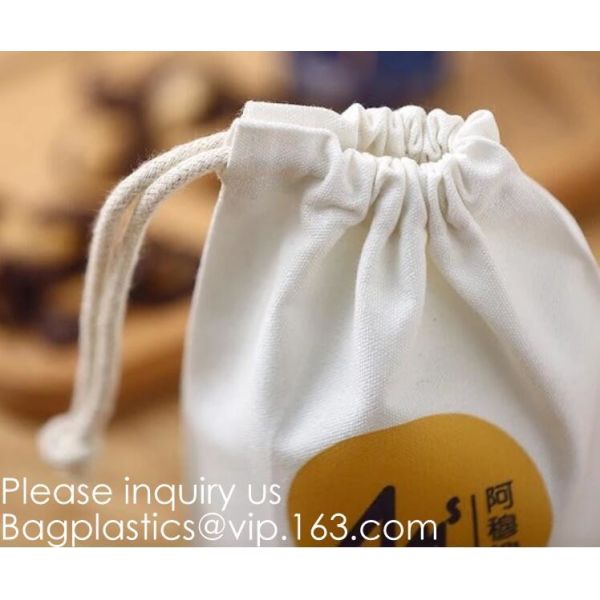 Burlap Bags,Round Drawstring Pouch,Dried Beans, Spices, Fruits Gifts, Snacks, Cream Jars, Makeup Bottle, Coins, Daily