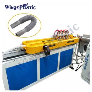 China Automatic Plastic PP Materials Telescopic Pipe Making Machine Supplier on sale