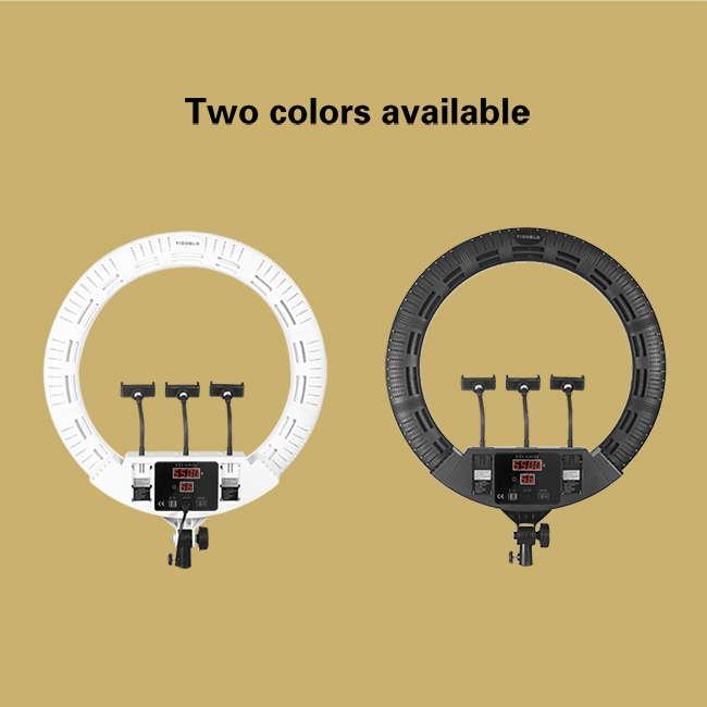 100w large size beauty fill light dual color temperature easy to carry suitable for short video shooting fill light