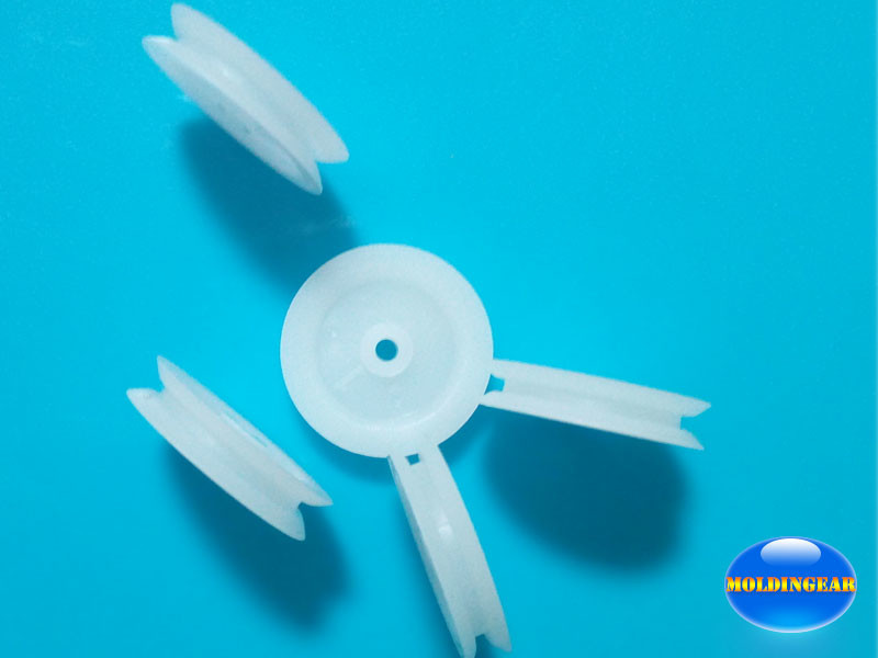Wholesale of small plastic pulley wheel of 18mm with various outside diameter