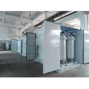 Quality Skid Mounted Instrument Air Skid 500 CFM PLC Control System wholesale