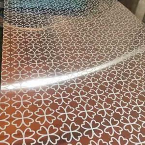 China Custom Pattern Etched Mirror 8K Color Stainless Steel Sheet for Decoration on sale