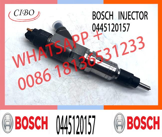 Diesel Injector 0445120157 Common Rail Sprayer 0 445 120 157 Nozzle 0445 120 157 For SAIC- HONGYAN 504255185