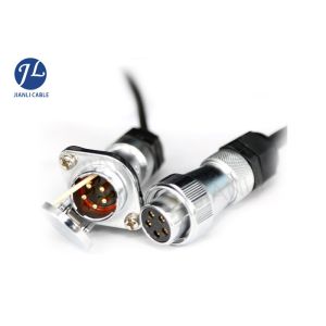 5 Pin Bulkhead Quick Lock Connector Backup Camera Cable