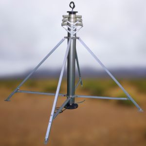 Heavy Duty 2MM 6063 Aluminum Tube 18M Telescopic Mast