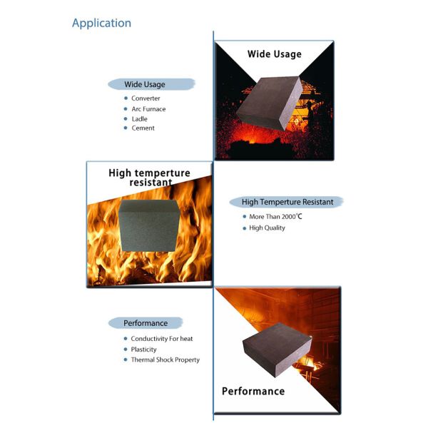 High Temperature MgO Bricks Refractory Magnesium Bricks For Glass Kiln Furnace Rotary Kiln