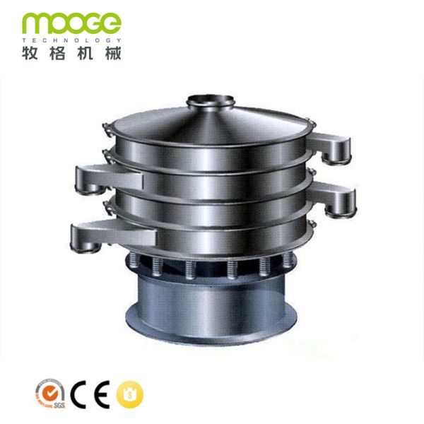 Sorting Plastic Auxiliary Machinery 700mm Linear Vibrating Screen For Plastic Pellet