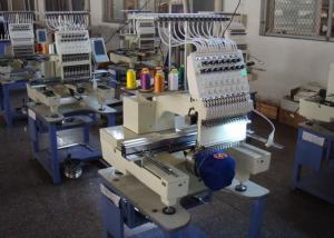 Quality High Speed Automatic Embroidery Machine , Multi - Languages 1 Head Embroidery Machine New wholesale
