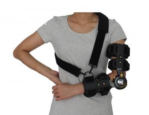 Quality Low profile One Size Orthopedic Elbow Brace , Hinged ROM Elbow Brace With Sling wholesale