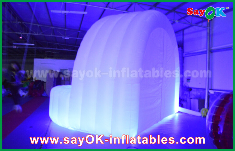 Nightclub Bar Tent Waterproof Oxford Cloth Inflatable Air Tent LED Lighting For Bar Counter