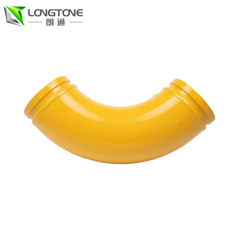 Exceptional 45 Degree Bends Concrete Pump Wear Resistant Elbow For Schwing