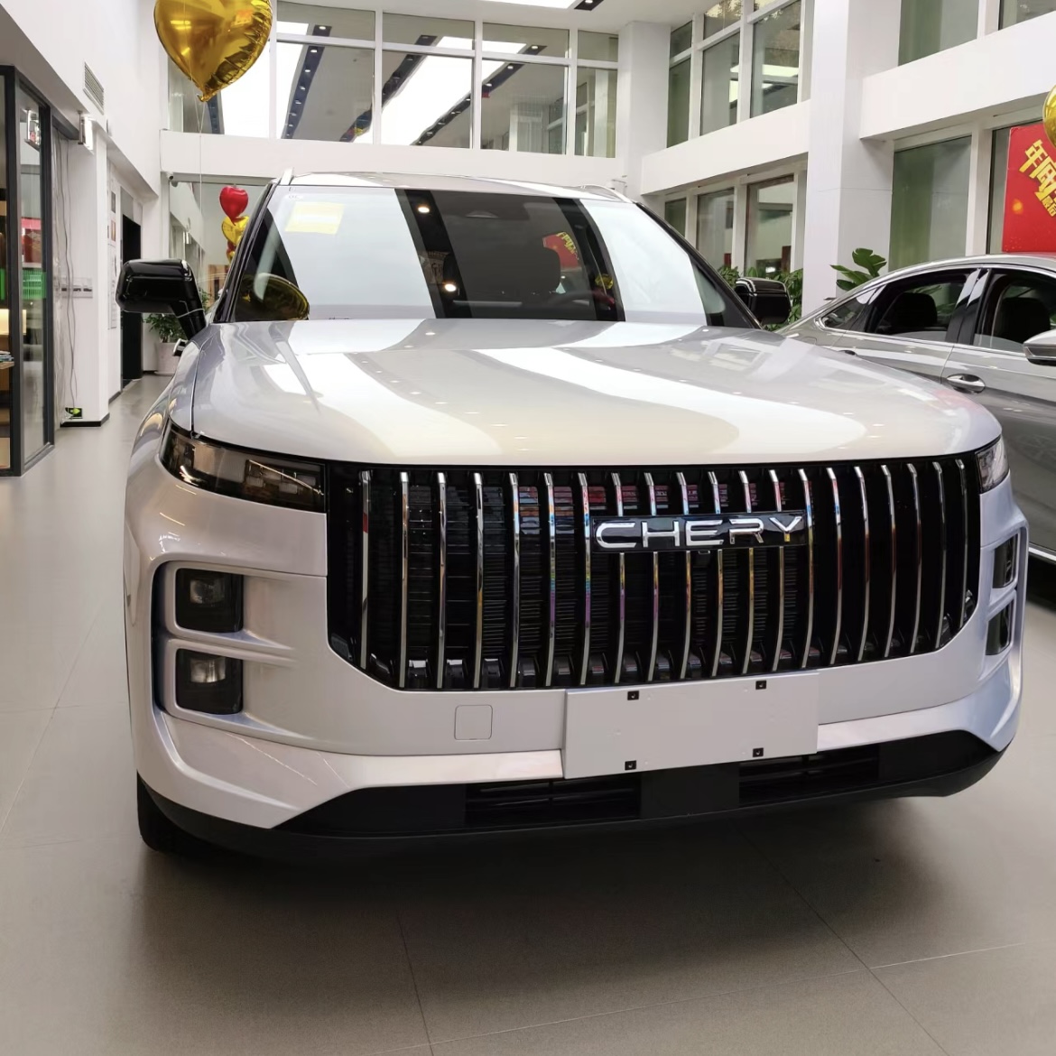 Electric Steering Chery Tj-1 SUV Tansuo06 Explore 06 1.6T 4WD 4X4 Petrol Vehicle with Rear Camera