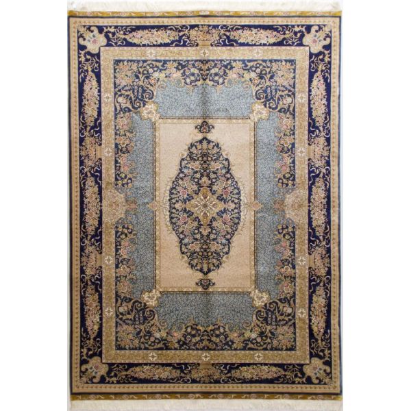 Aubusson Style Hand Knotted Wool Area Rugs With Fringe Soft Feature