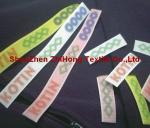 Clear / Transparent Hook And Loop Fastener Tapes Silk Screen Printing For