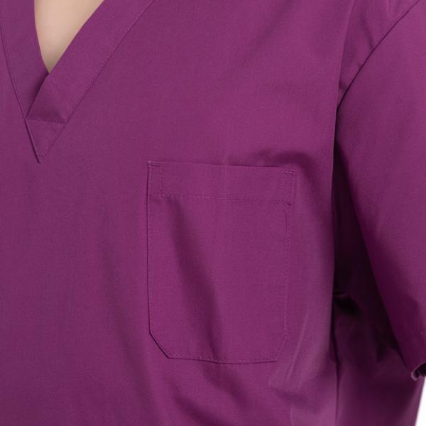 Hospital Short Sleeve Scrub Suit Uniforms For Nurses M-4XL