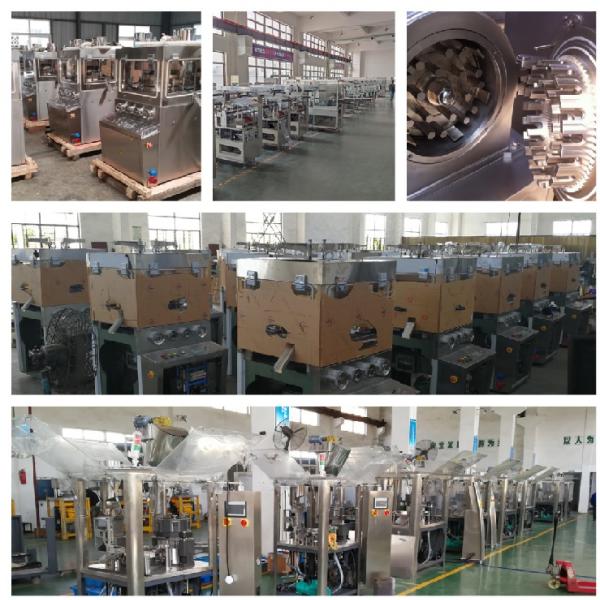 Irregular Ring Tablet Compression Machine , 45000pcs/H Pill Making Machine