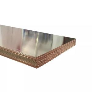 China 1000mm Mill Finish Brass Plate Sheet 99.90% Pure Copper Plate on sale