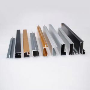 Quality Kitchen 6000 Aluminium Cabinet Door Frame Edge Profile OEM wholesale
