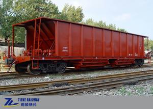 Coal Ore Mine Railway Hopper Wagons Pneumatic Unloading Railroad Wagon 120 Km/H