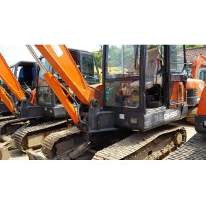 Quality Doosan 55-v mini used crawler excavator wholesale