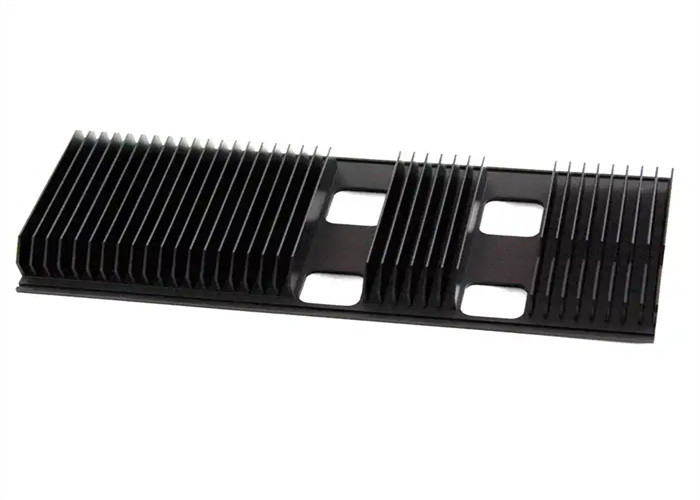 Black CNC Machining Surface Finish Precision With Customized Coating