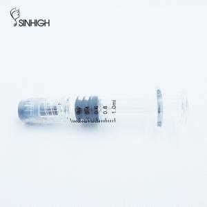 Quality Disposable CBD THC Oil 1ml Glass Syringe with Luer Lock Customizable Logo wholesale