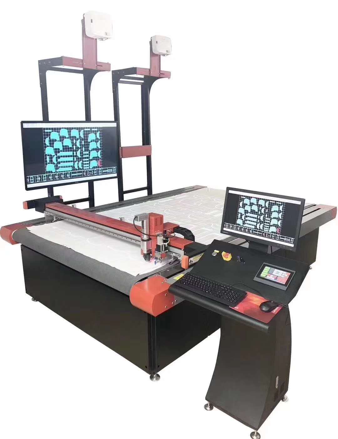 2518 Fabric Textile Garment Leather PU FOAM Cutting Machine CNC Digital Cutter