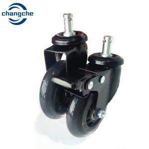 China Black Mount Finish Roller Wheel Casters For Commercial Applications on sale