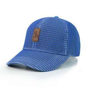 Quality Summer 6 Panel Mesh Baseball Caps Quick Easy Dry Trucker Mesh Caps Character Style wholesale