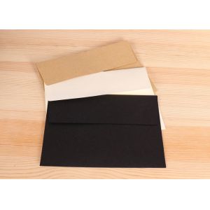 Quality Plain blank without printing recycled paper envelopes for postcard wholesale