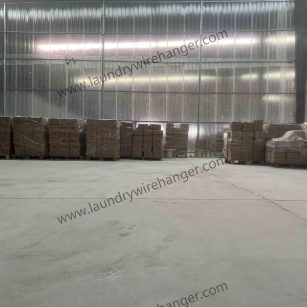 18inch Notched Shape Wire Shirt Hangers For Dry Cleaners