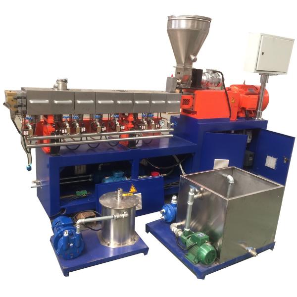Small Capacity Automatic Plastic Pelletizer Machine PC PET Single Screw Granule Making
