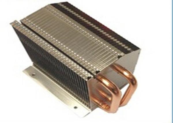 Cheap Customized Soldering Aluminum Copper Pipe Heat Sink For Tooling for sale