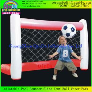 China High Quality For Sport Games Sports Flied Inflatable Football Gate Soccer Gates on sale